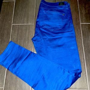 Size 9 Royal Blue Skinny Jeans